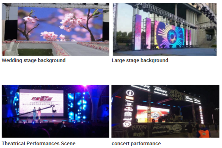 Flexible Indoor Conference 3mm 1R1G1B Stage LED Screens