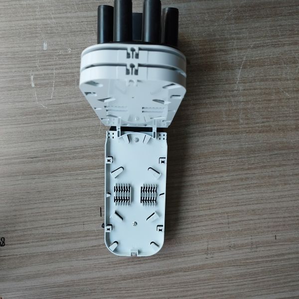 IP68 96 Cores Dome Fiber Optic Splice Closure Heat Shrink Vertical Fiber Optical Joint Box