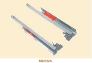 Wholesale SU2002 Two-fold Partial Extension Push-open Undermount Drawer Slide Series (With Locking clip) from china suppliers