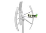 3 M/s Cut-In Wind Speed Vertical Axis Wind Turbine 3pcs FRP Blades For Wind