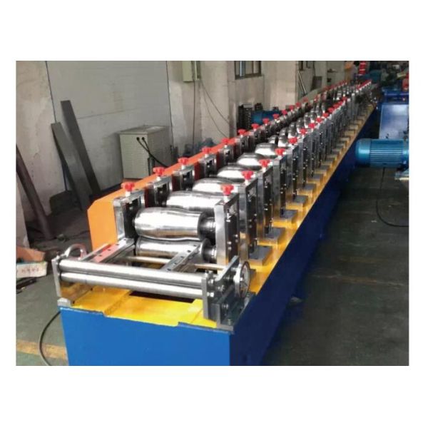 Automatic Door Frame Roll Forming Machine With Plc Control , 1 Year Warranty Period