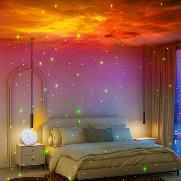 170x160x70mm App Smart Star Projector RGB LED With Switch Button