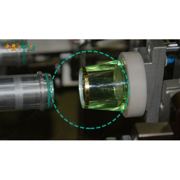 Conical Small Cap Side Ring automatic hot foil stamping machine