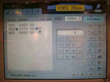 Automatic Programmed Paper Cutting Machine With 10inch Touch Screen Computer