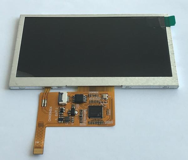 Quality 105.5mm Transmissive IPS 4.3 Inch TFT LCD Display SPI Interface for sale