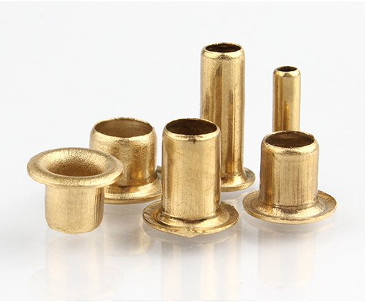 GB Standard Steel Hollow Tubular Customize Brass Rivets DIN7340 for Belt ANSI/ASME Bright Finish