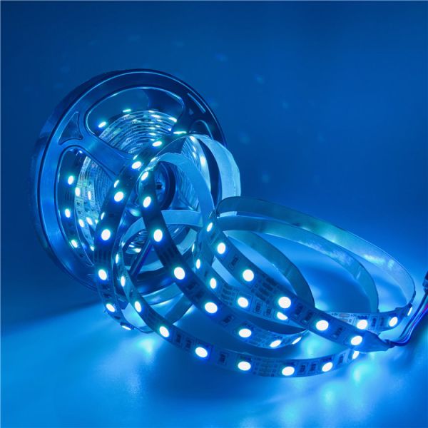 5050SMD IP68 Cool White Led Tape 5000mm Adhesive Back Led Strip Lights