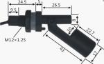 Horizontal install float level sensor