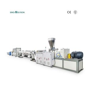 China 2-15m/Min U-PVC/C-PVC/PVC Pipe Making Machine Diameter 20-110mm From Sino-Holyson on sale
