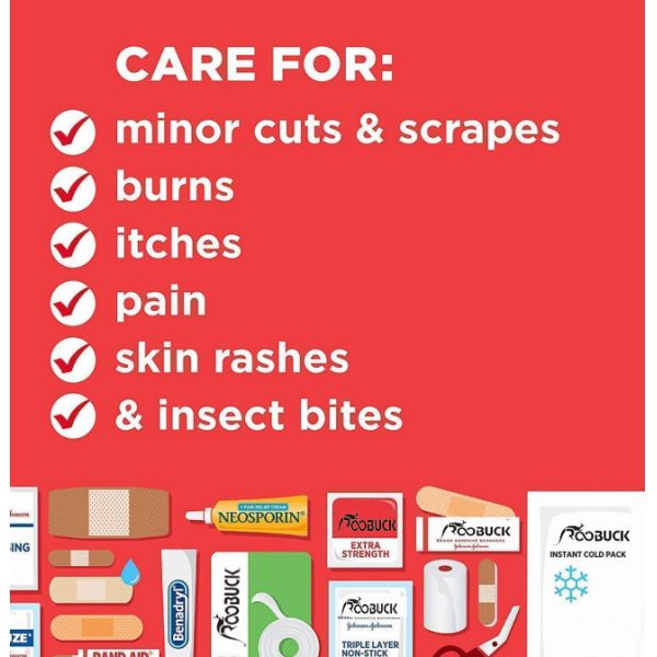 Multipurpose Compact Waterproof Portable First Aid Box PP Plastic For Home