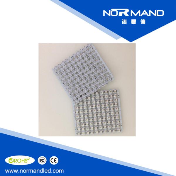 Quality 100x ws2812 heatsink individually addressable rgb full color ws2812b led with heatsink for sale
