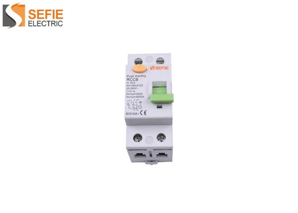 Quality Overload 100mA Rcd Safety Switch Residual Current Device Transparent Cover for sale