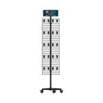 Shoe Display Rack Custom Metal Sock Display Rack Double Sided With Detachable