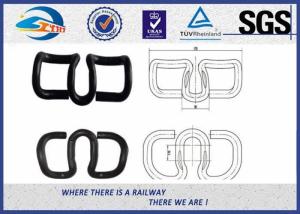 Professional Oxide Black Elastic Rail Clips HRC For Railway Fastening System