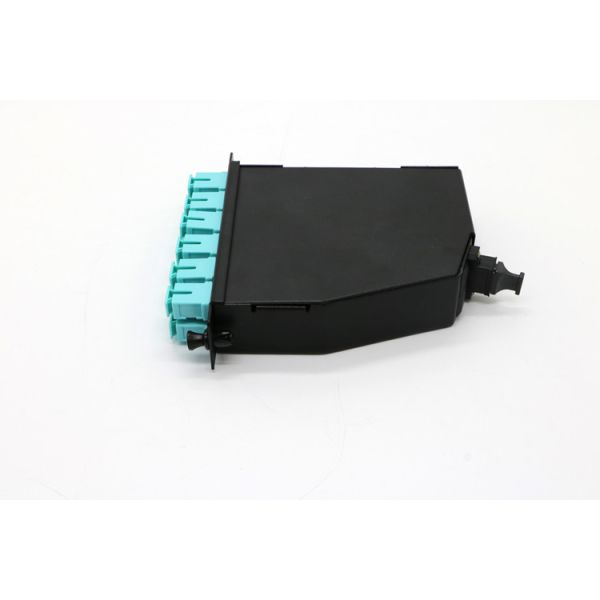 Optical Fiber Patch Cord SC 2 Port Mpo Cassette Patch Panel Type Cable Fiber Patch Panel