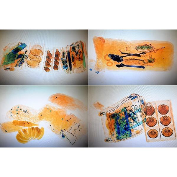 Small Size X Ray Dia 0.254mm MCD 5030A Airport Baggage Scanner