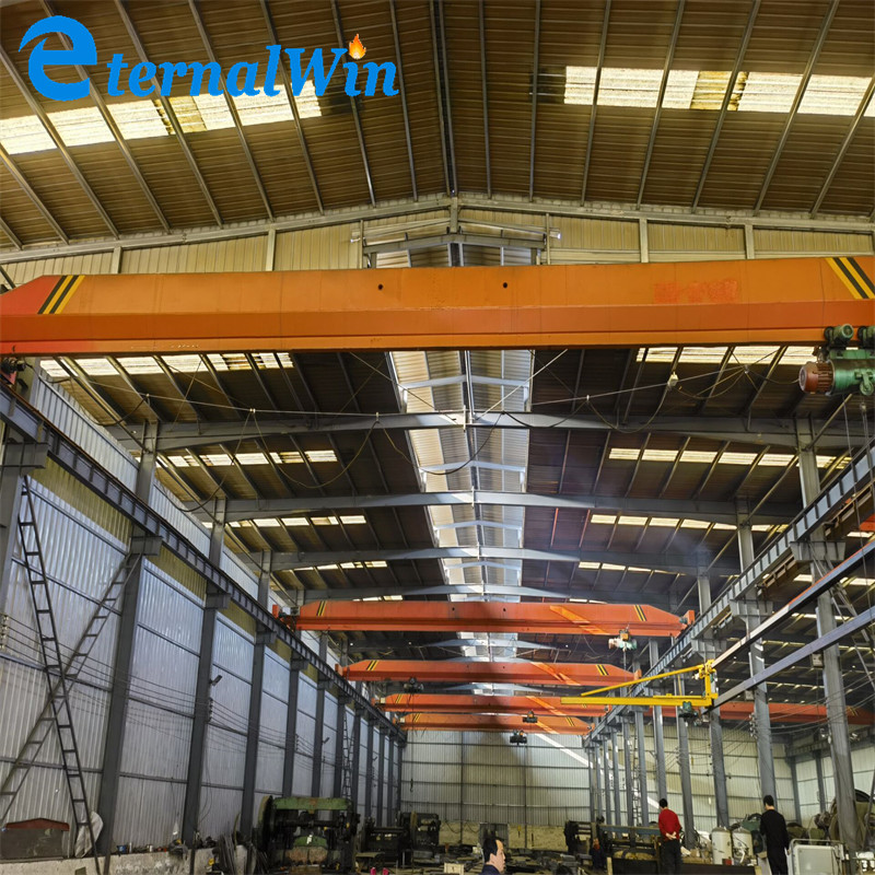 Light Duty Cargo Lifting Bridge Crane Single Girder Overhead Crane