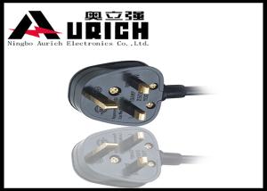 China 3 Prong Home Appliance Power Cord For Laptop / Washing Machine / Air Conditioner on sale