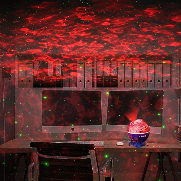 Portable Durable Dinosaur Egg Star Projector ABS PC Material