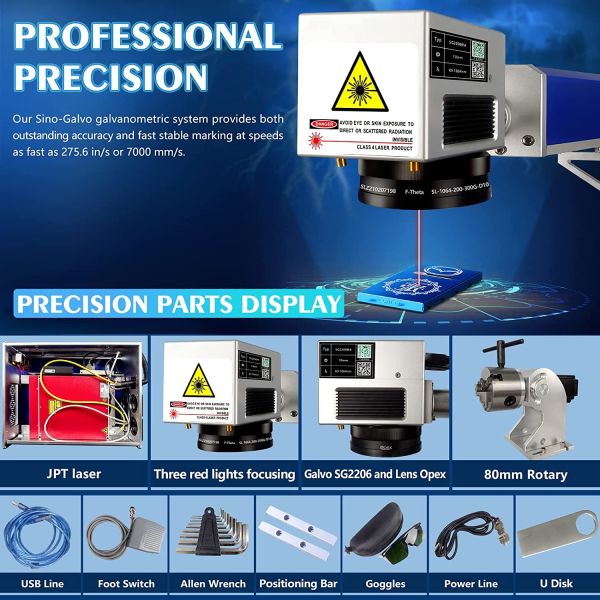 Portable Marking Housing Machine Cover Laser source Case Laser Path Manual Liftable Integrate for Laser Marking Machine