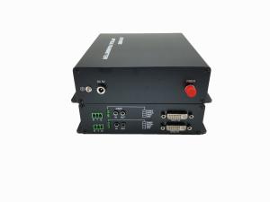 Wholesale All Digit Remote Control Fiber Dvi Extender With Umcompressed Audio / Video Signal from china suppliers