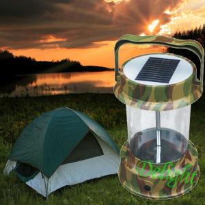 Wholesale Camouflage color Big Power camping lantern lamp Led Solar Lantern (DL-SC04) from china suppliers