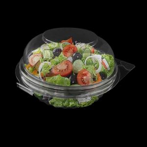Wholesale Customized Plastic Berry Containers 10oz With Dome Lid For Vegetable Salad from china suppliers