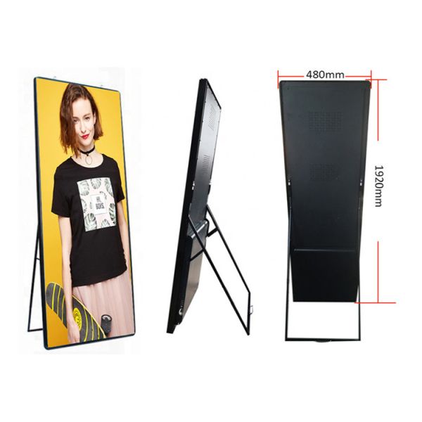 USB/4G/Wifi Control P2.5 Led Panels Indoor Advertising Led Poster