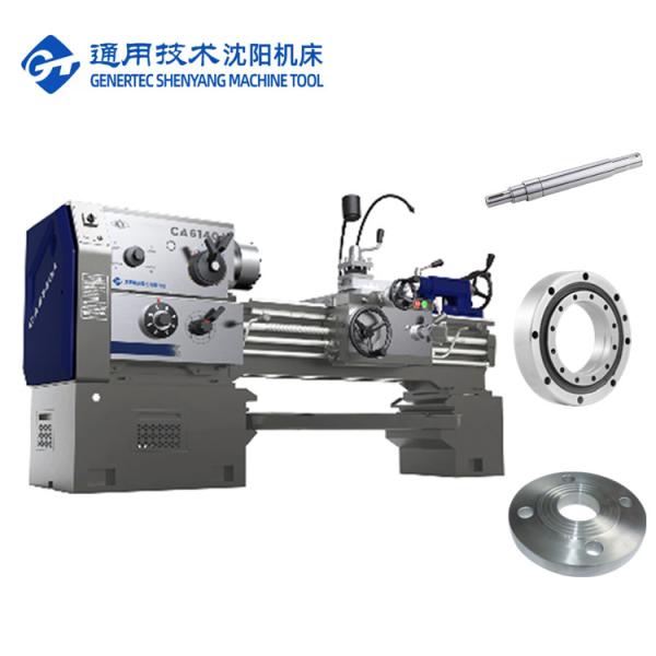 Quality SMTCL Conventional Turnings Lathes CA6140A 2000mm Flange Lathe Horizontal Manual Lathe Machine for sale