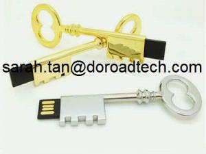 Wholesale Wholesale High Quality Real Capacity Metal Key Shaped USB Memory Sticks from china suppliers