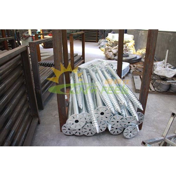 Durable Solar Panel Racking System Lightweight Aluminum Material