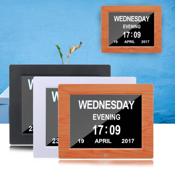 Quality Digital Clock Invitation Lcd Video Greeting Card 5 Alarm Options 1024*768 Resolution for sale