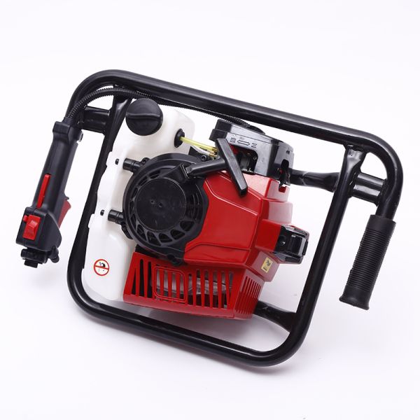 1 Person 2 Stroke 63CC Ground Digging Machine Planting Trees Fertilize gas earth auger For Orchard