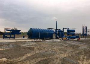 5ton 10ton 20ton 30ton Fully automatic continuous waste plastic tyre pyrolysis to oil plant