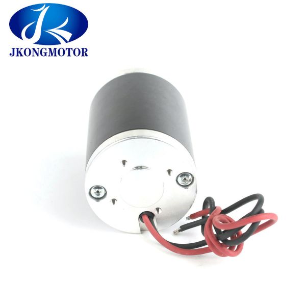 High Speed 63mm Brush Type DC Motor 12V , 24V CNC Machine Motors 7500rpm 314W