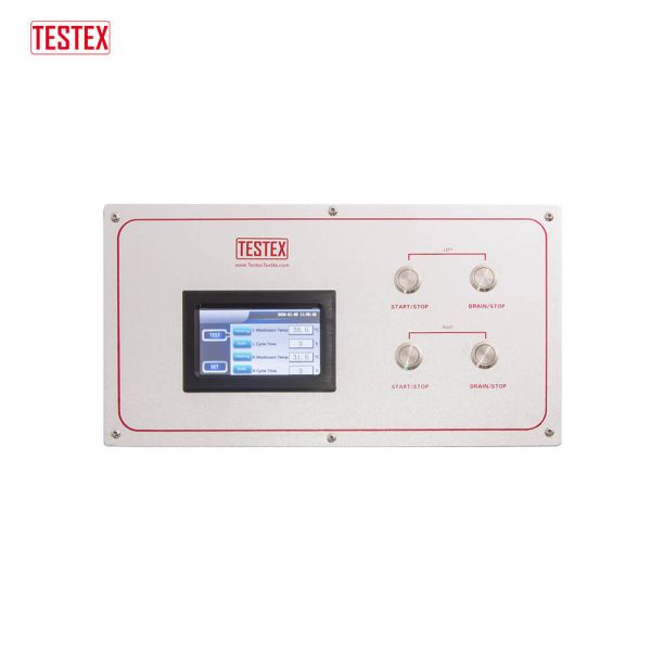 Two Separate Baths Temp Adjustable Washing Fastness Tester For Testing Washing Fastness