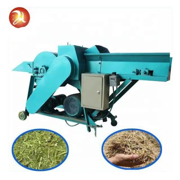 2800r/Min 15Kw Grass Chopper Machine For Animal Feed Hay 46PCS Blade