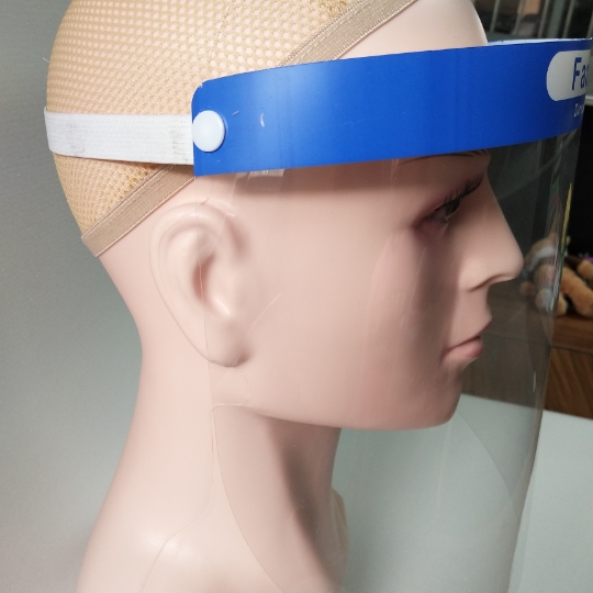 Visor Medical Anti-Fog Dental Clear Full Face Protective Disposable Face Shield With Splash Shield