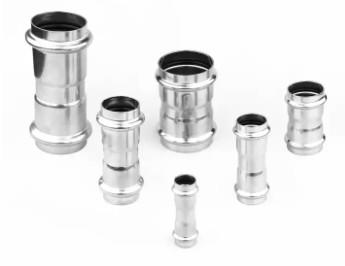 Quality Custom SS304L SS316L Water Pipe Socket PN25 Press Fit Socket for sale