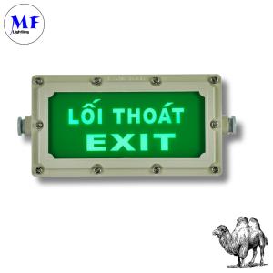 Wholesale LED Explosion Proof Emergency Light Exit 5years Warranty IP65 Waterproof Fireproof Ex ATEX Iecex 4W 3hours Green For Chemical Plant Processing from china suppliers