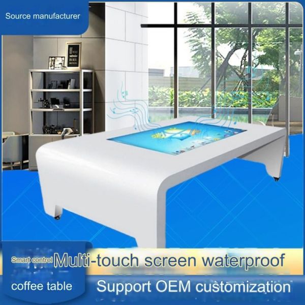 Smart LCD Advertising Multi Touch Screen Table Display Monitor 240V