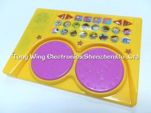 Wholesale ABS + CCNB 6 Button and 2 LED Module For Intellectual Baby Play A Sound Book from china suppliers