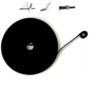 Wholesale Reusable 2cm Width ROSH hook and loop wrap cable tie 25m/Roll from china suppliers