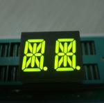 0.54" Alphanumeric LED Display Dual Digit 2 X 7 Segment Common Anode Ultra
