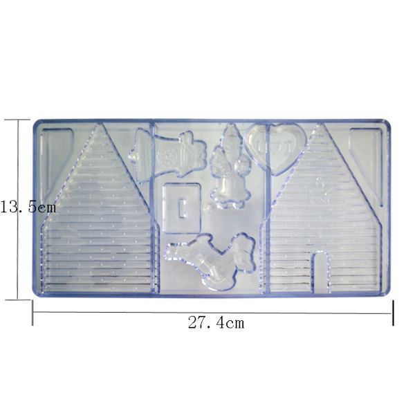 ODM Heart Shape Custom Chocolate Molds Silicone Food Grade Sustainable