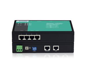 Wholesale 4 Serial Ports Modbus Ethernet Gateway 9/12~48VDC Input Power CE Certificated from china suppliers