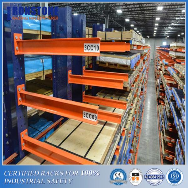 Multiple Configurations Cantilever Metal Rack With Instant Accessibility and