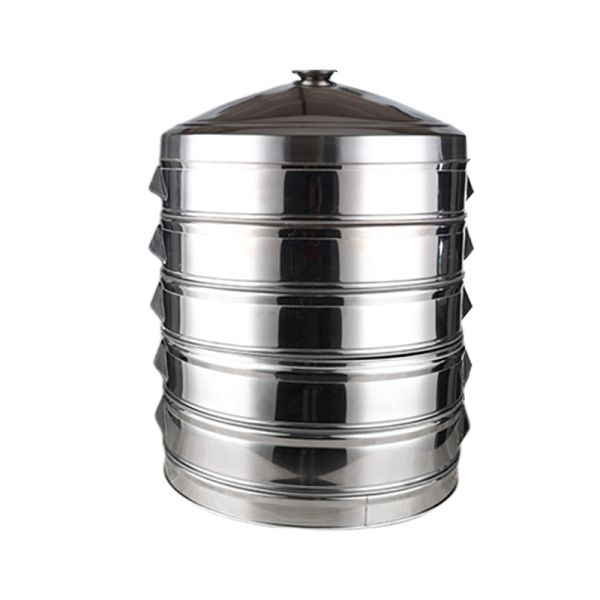 Large stainless steel style 47cm steamer hotel restaurant food steamer 52cm