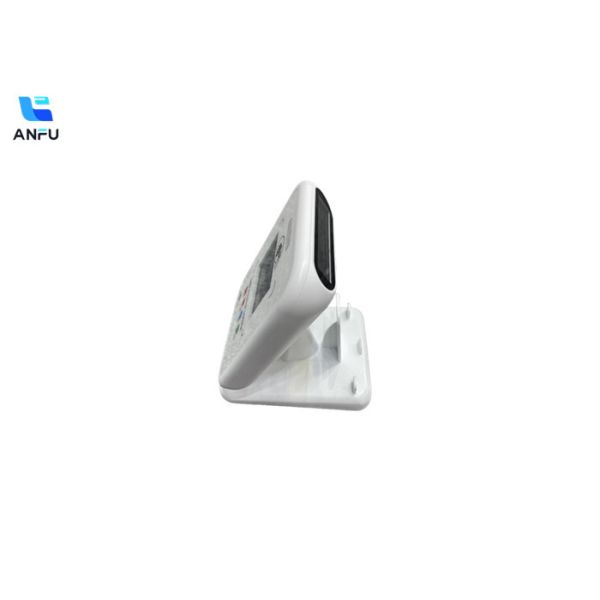 White Qr Code Scanner Sound Box Voice Broadcast Cloud Speaker For Payment