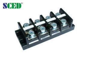 China 600V 240A 36.00mm Pitch pcb mount screw terminal block High Current Black on sale